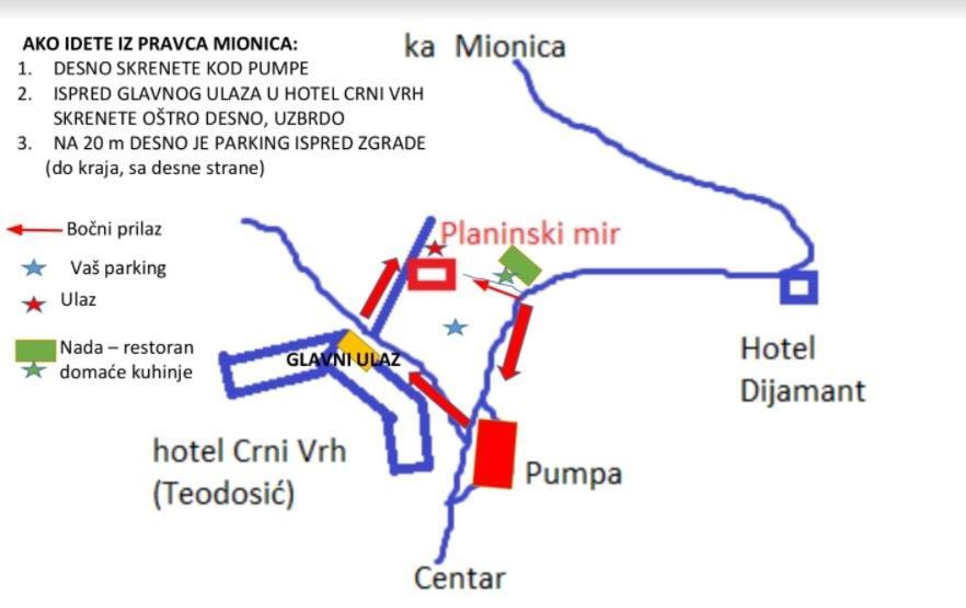 Divcibare Planinski Mir A19 Kültér fotó